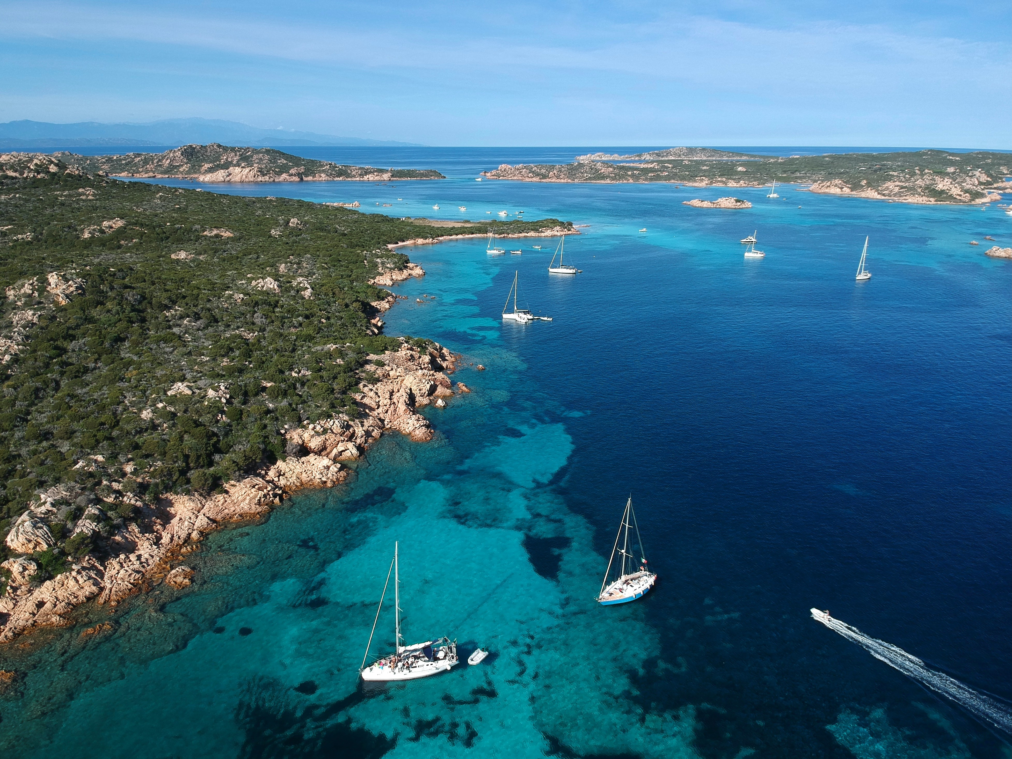 La Maddalena archipel Noord-Sardini&euml;