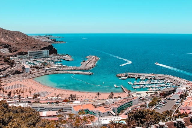 Aankomst Gran Canaria – zuidkust