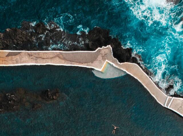 Porto Moniz aan de westkust