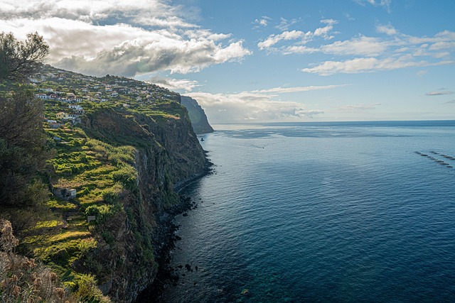 Panoramisch kustzicht Madeira