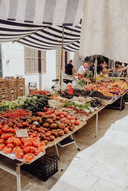 Lokale markt Mallorca