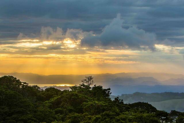 Monteverde – zonsondergang
