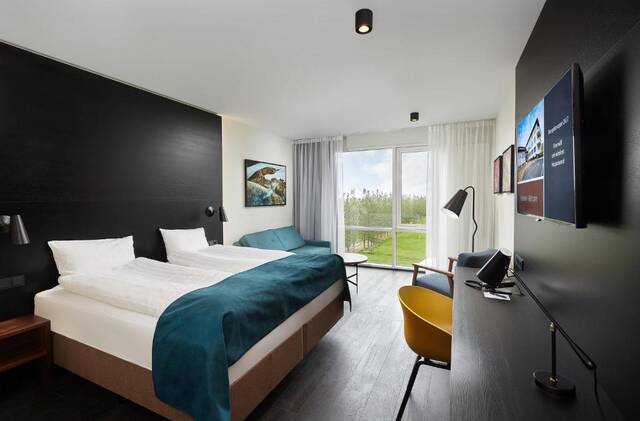 Moderne kamer in Hotel Örk