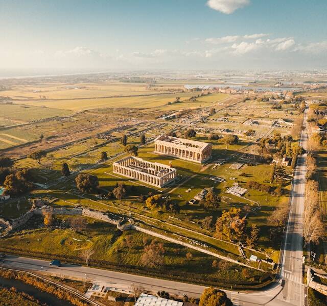 Griekse tempels Paestum