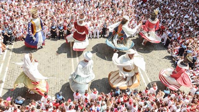 Door naar Pamplona