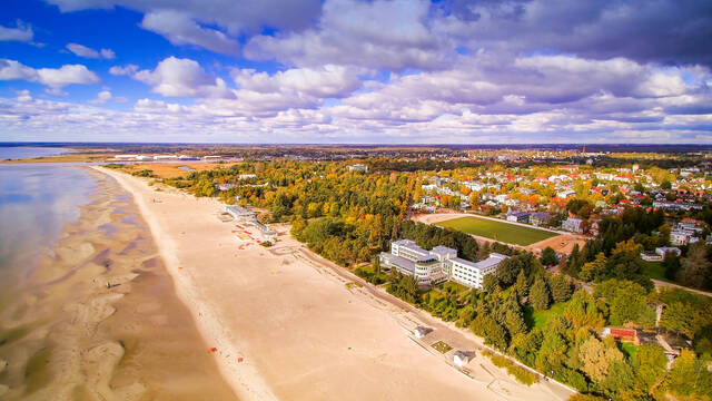 Strand van Pärnu
