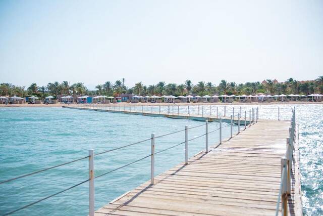 Strand van Pharaoh Azur Resort