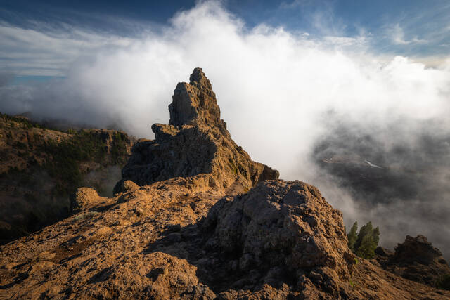 Uitzicht vanaf Pico de las Nieves