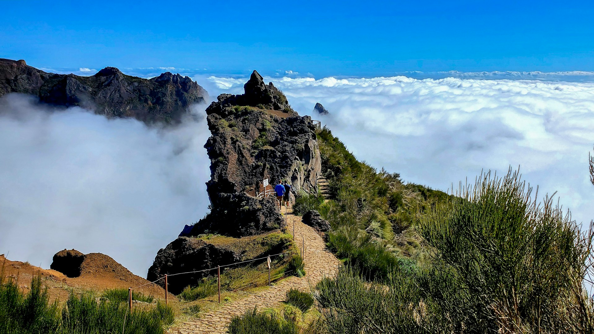 Pico do Arieiro Pico Ruivo Madeira wandeling