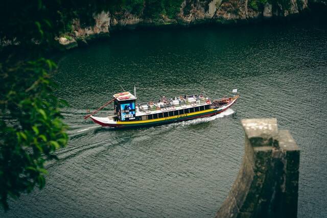 Pinhão – traditionele rabelo-boot op de Douro