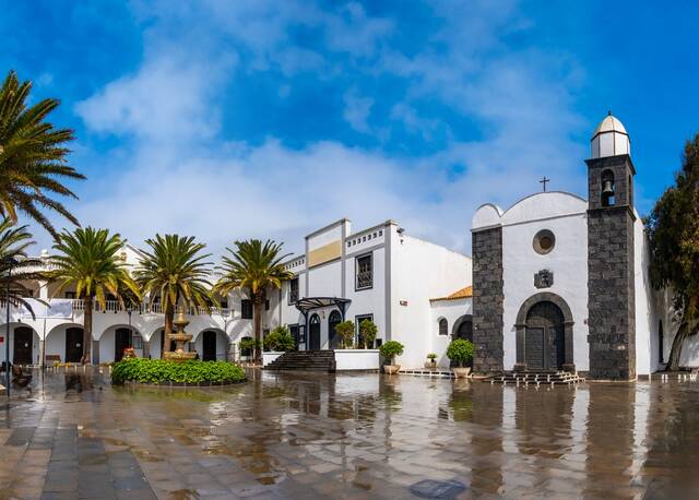 San Bartolomé, centraal op Lanzarote