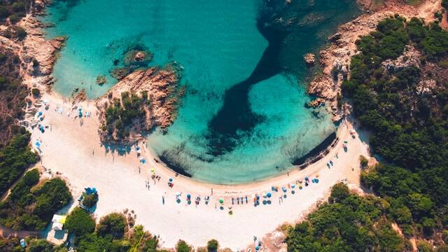 Strand Sardinië