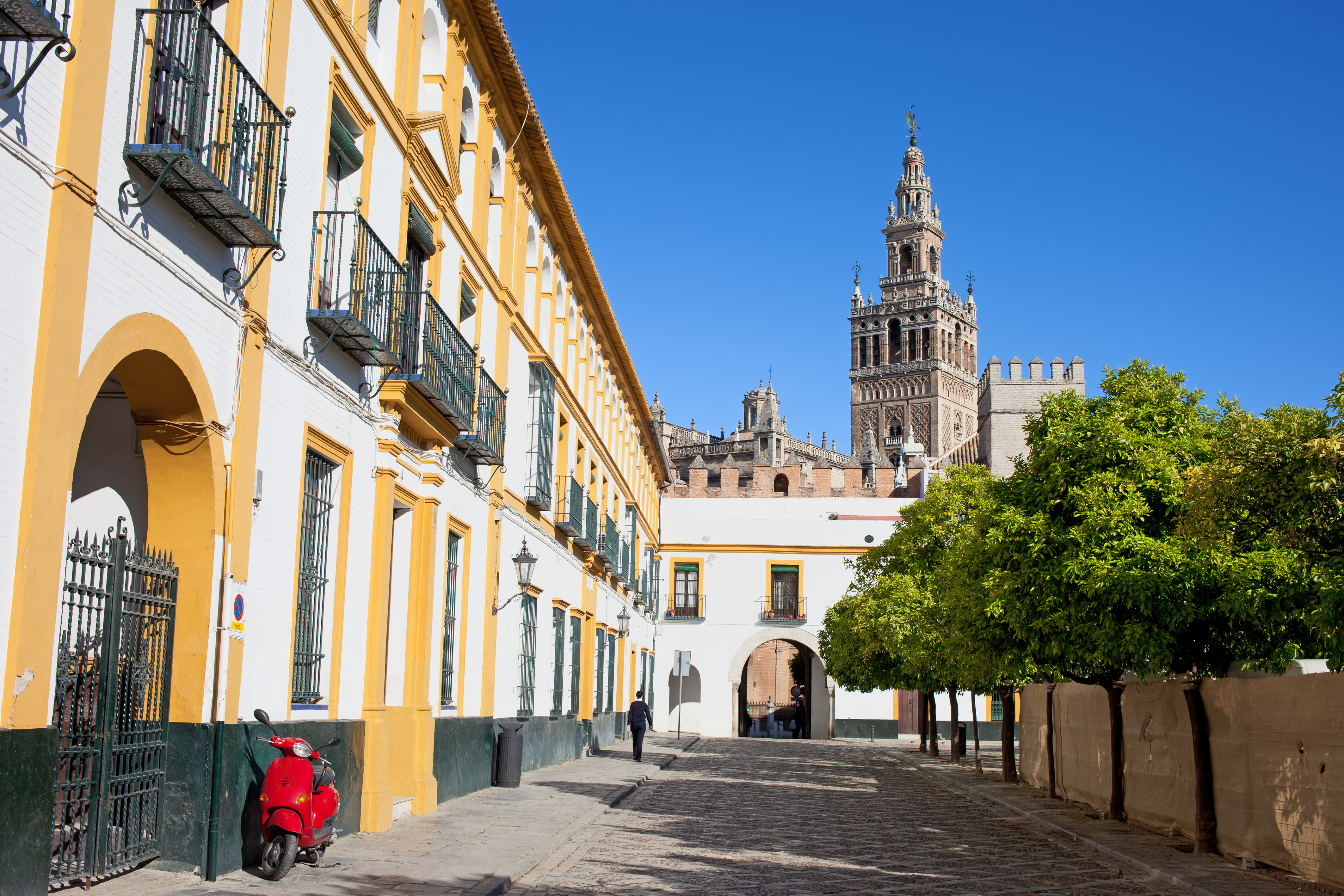 Straatjes in Sevilla