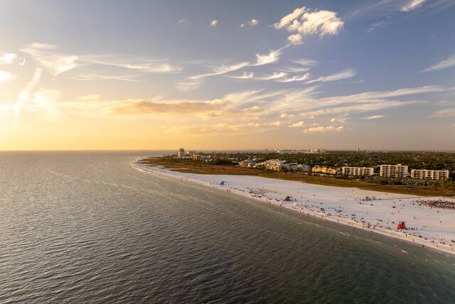 Zonsondergang op Siesta Key