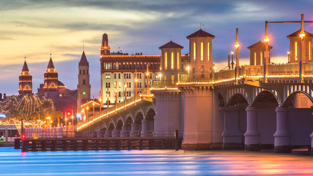 Bridge of Lions in St. Augustine