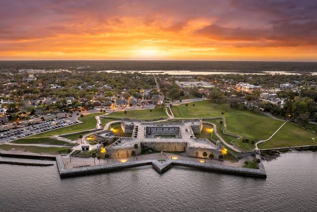 Castillo de San Marcos in St. Augustine