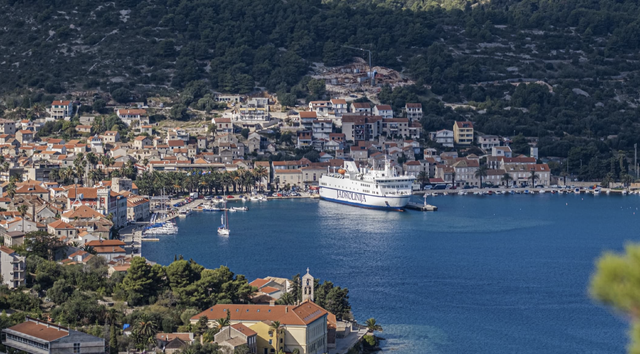 Ferry Stari Grad naar Split