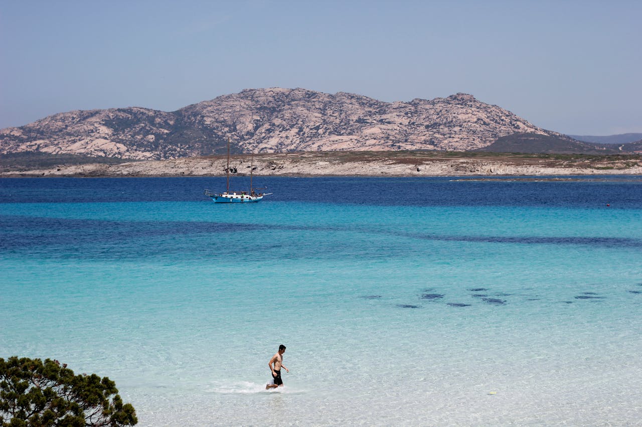 La Pelosa strand Stintino Sardinië