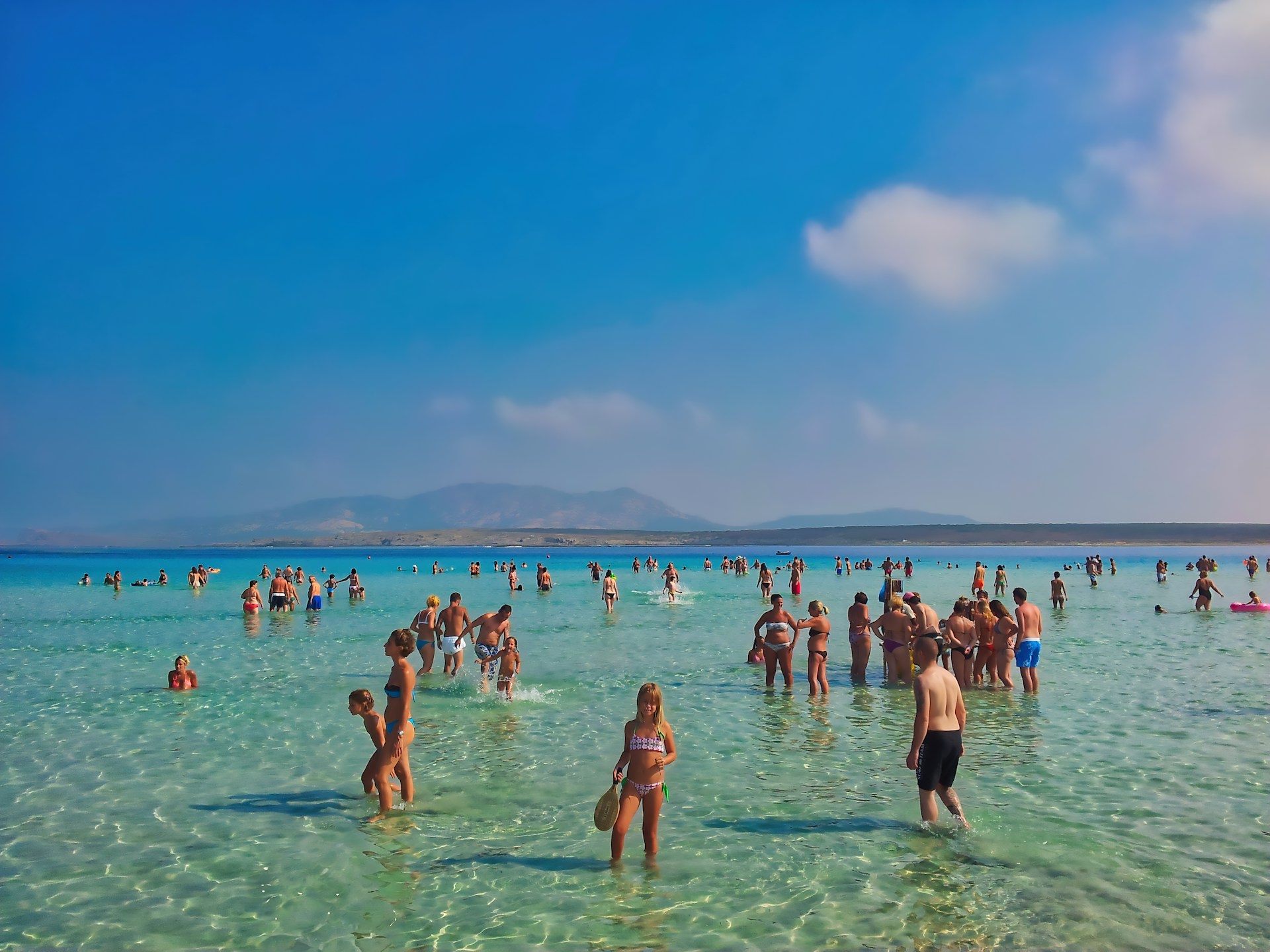 Stintino La Pelosa strand Noord-Sardini&euml;