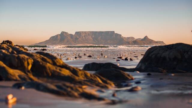 Uitzicht vanaf de Tafelberg