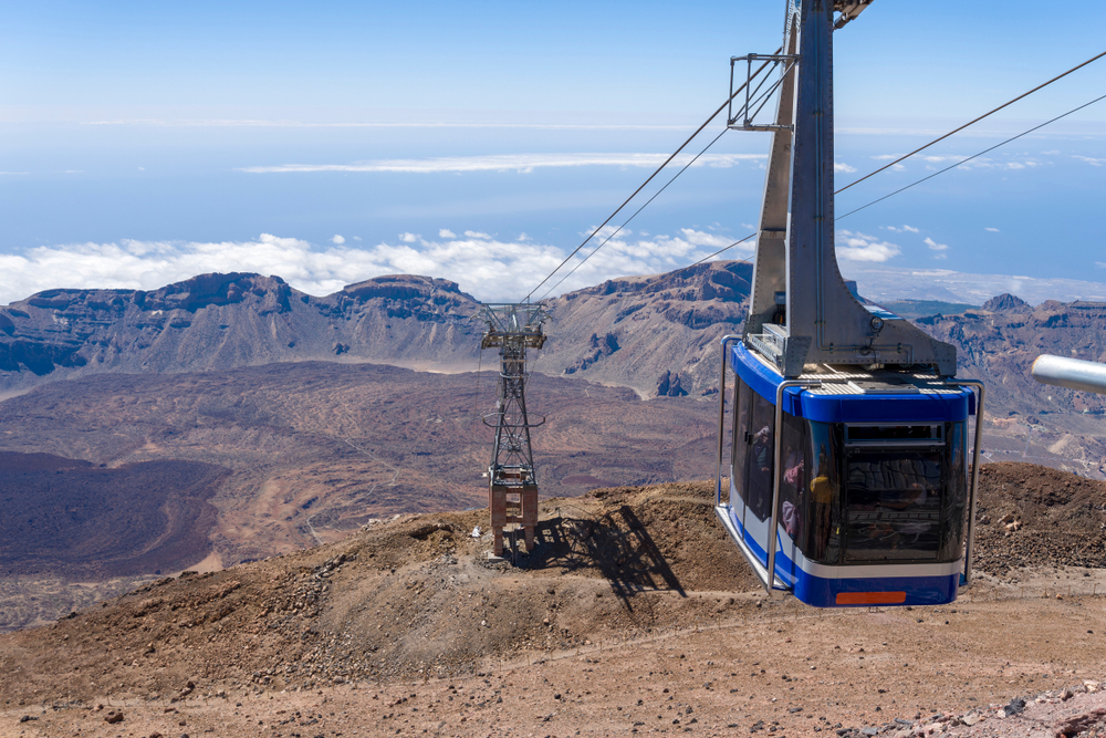 Kabelbaan op de Teide