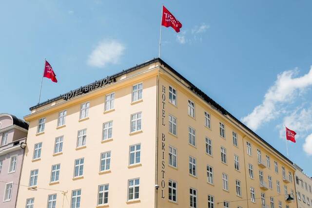 Thon Hotel Bristol – gevel