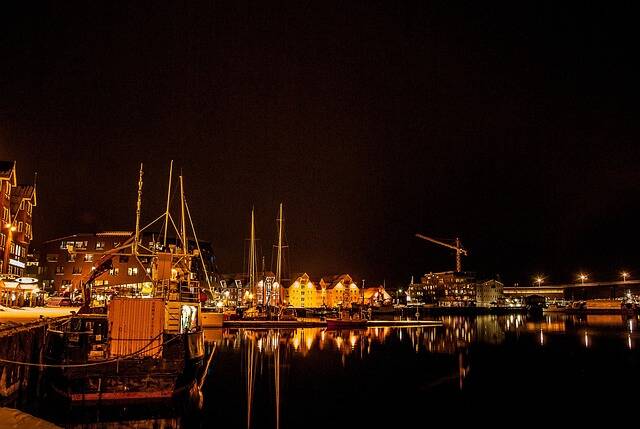 Laatste blik op Tromsø