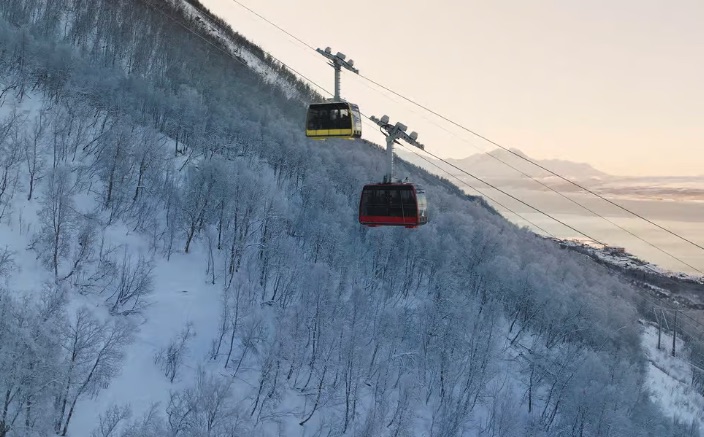 Fjellheisen uitzicht