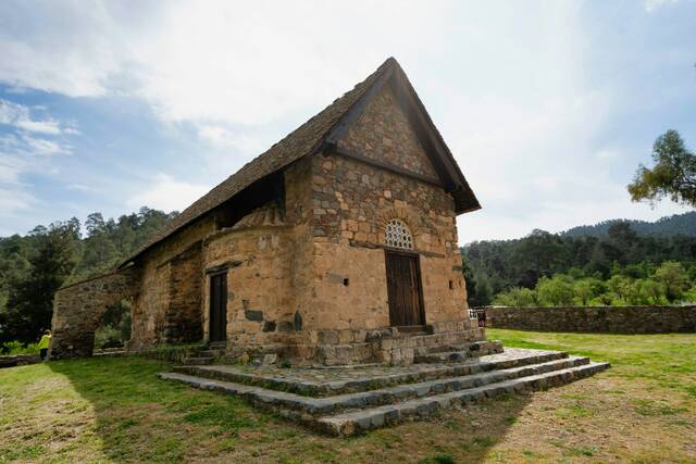 Troodos old building