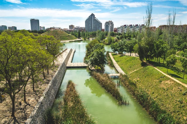 Turia park Valencia