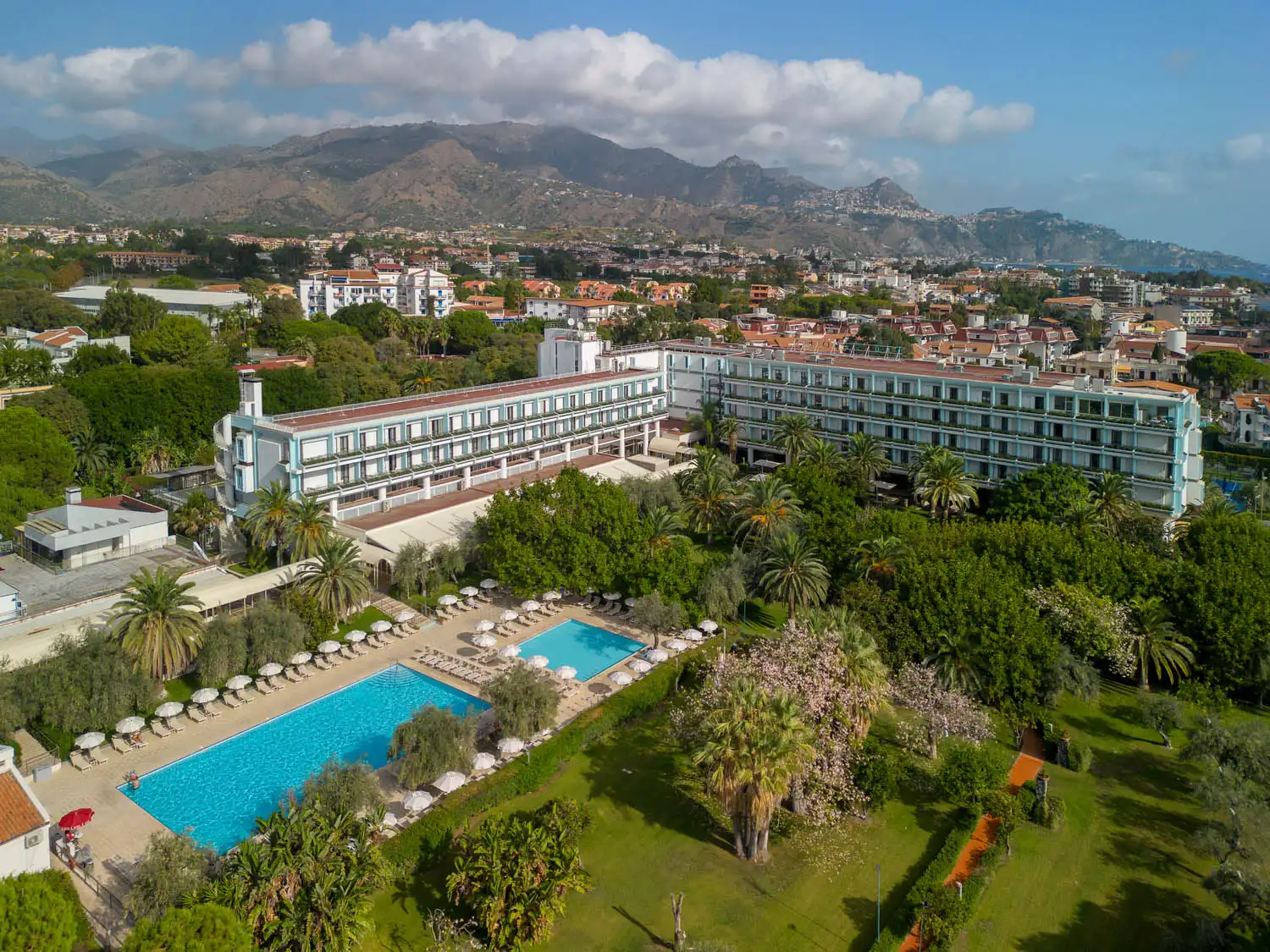 Unahotels Naxos Beach Sicilia zeezicht