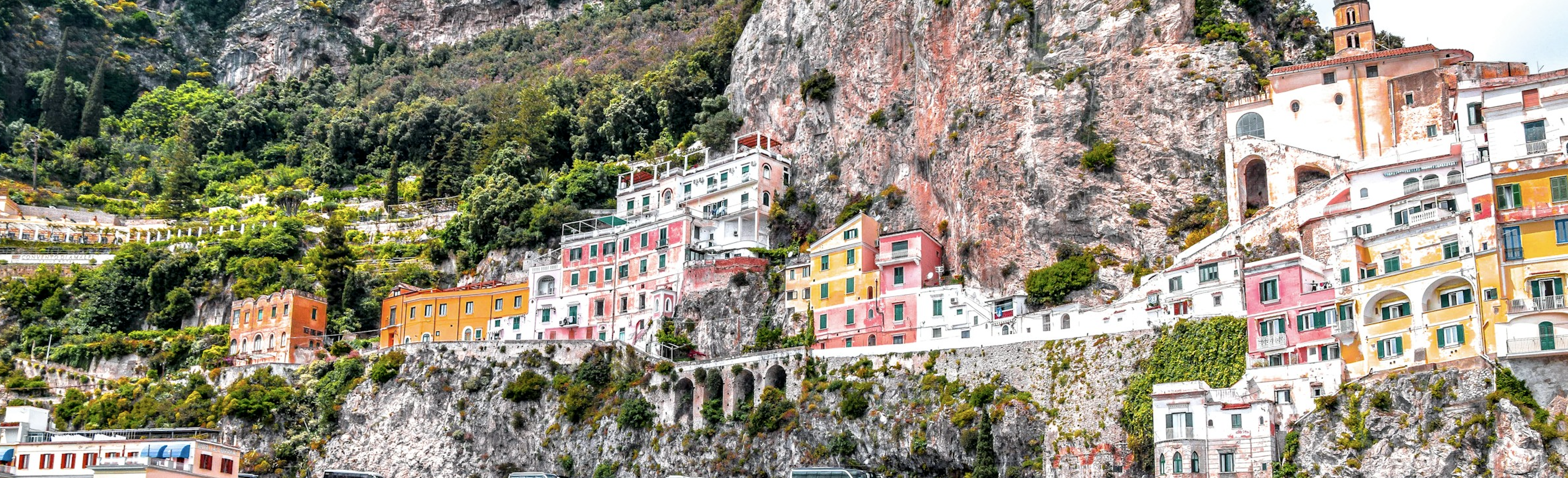 Amalfikust uitzicht