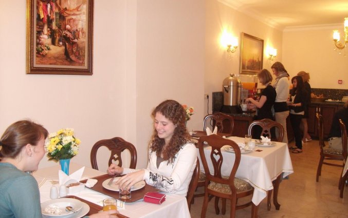 Ontbijtzaal van Hotel Sultan Palace in Istanbul