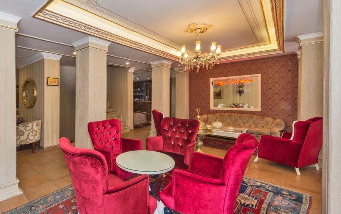 Lounge van hotel Santa Sophia in Istanbul