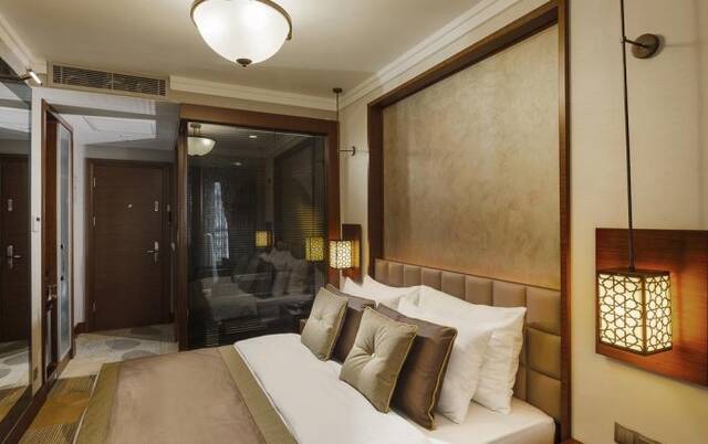 Tweepersoonskamer van Hotel Manesol Boutique Galata in Istanbul