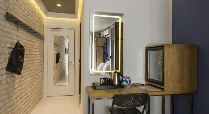 Tweepersoonskamer van Hotel Fitas Oda Beyoğlu in Istanbul