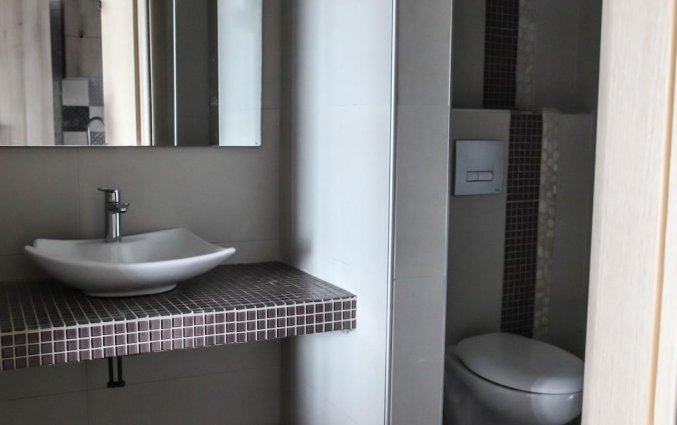 Badkamer van Appartementen van Flegra Beach Boutique op Chalkidiki