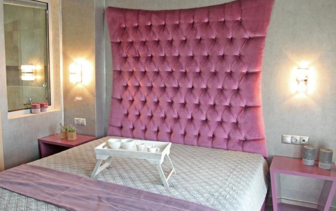 Tweepersoonskamer van Appartementen van Flegra Beach Boutique op Chalkidiki