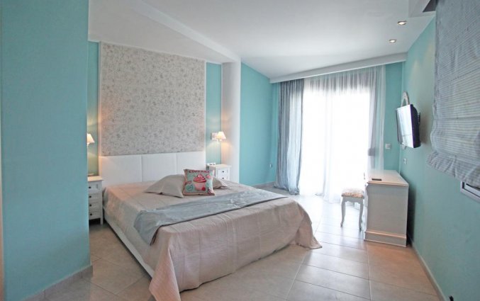 Tweepersoonskamer van Appartementen van Flegra Beach Boutique op Chalkidiki
