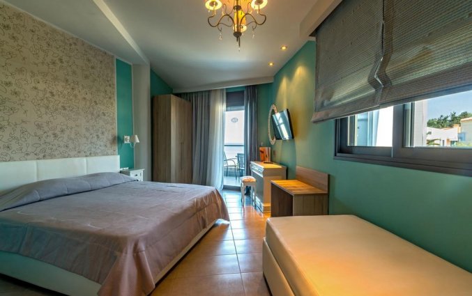 Tweepersoonskamer van Appartementen van Flegra Beach Boutique op Chalkidiki