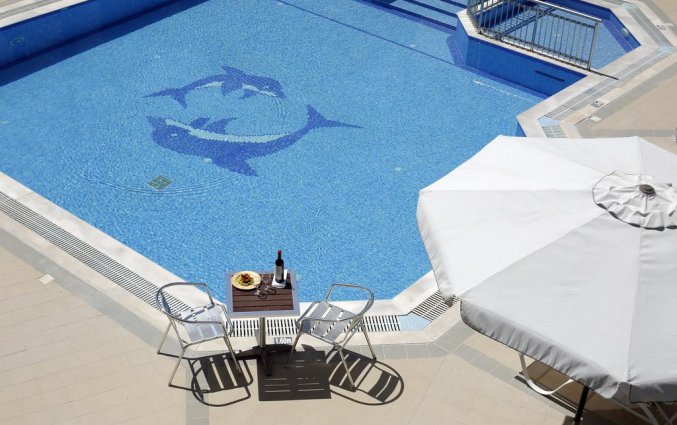 Buitenzwembad van Hotel Stratos op Chalkidiki