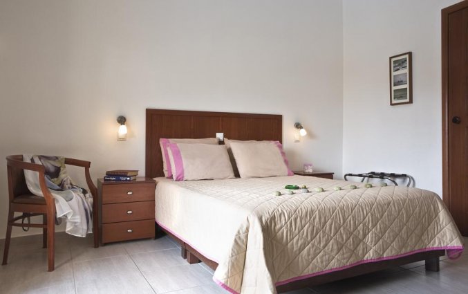 Tweepersoonskamer van Hotel Stratos op Chalkidiki