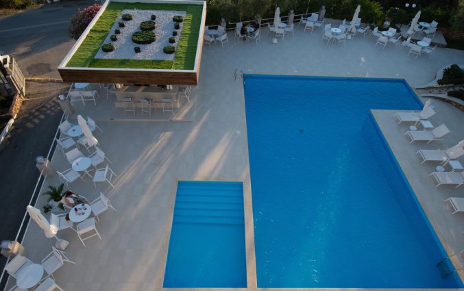 Zwembad van Hotel Glavas Inn op Chalkidiki