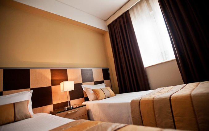 Kamer met twee losse bedden van Hotel Malaposta in Porto