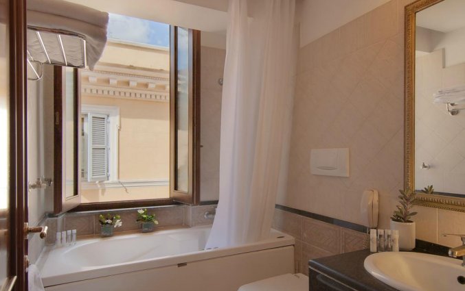 Badkamer van Hotel Atlante Garden in Rome