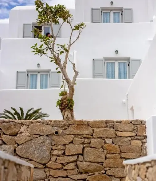 Hotel Yiannaki gebouw