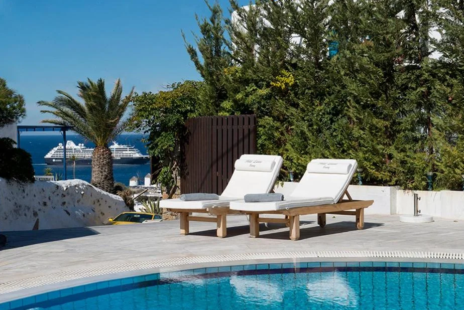 Hotel Zannis ligbedden