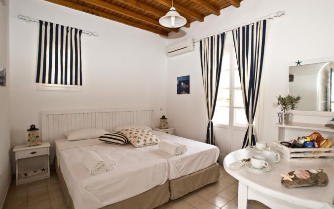 Tweepersoonskamer in Gryparis Club in Mykonos 