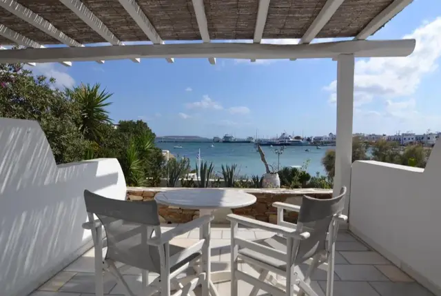 Hotel Artemis balkon