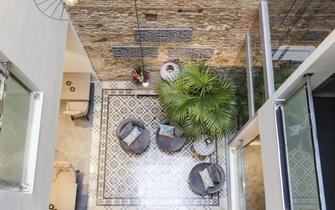 patio Hotel Palacete de Alamos